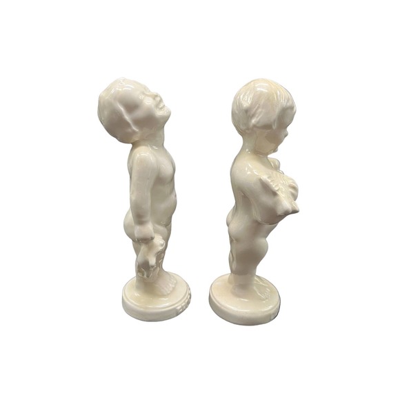 Forest Lawn Memorial Park Cemetery Sculpture Miniatures Set of 2 - Picture 2 of 7